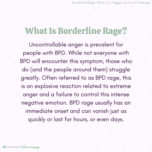 borderline rage